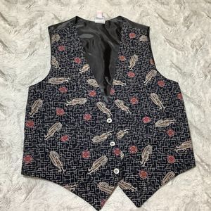 Men's Tail Golf Bag Print Vest Size Small